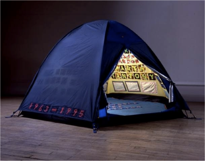 Emin, Tracy. Everyone I Have Ever Slept With. 1995. Installation Art.